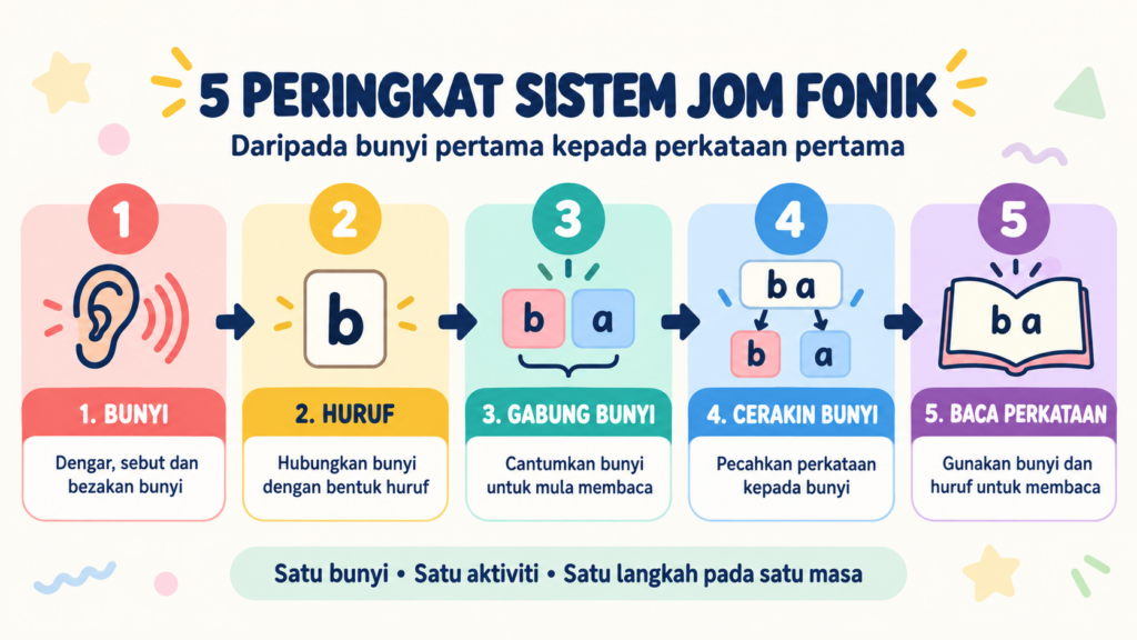 Lima peringkat Sistem Jom Fonik